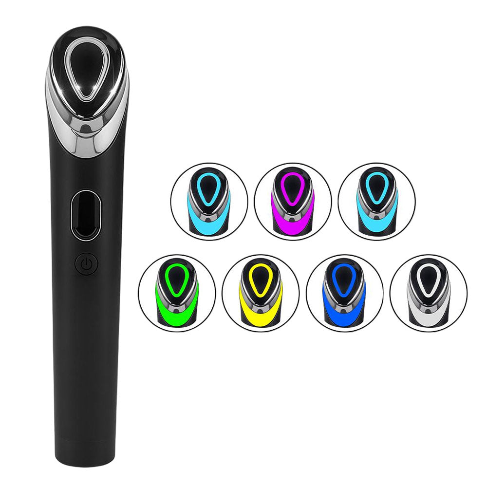 7-Color Facial Massager - 7-Wavelength LED Light Therapy for Wrinkles, Brightening & Renewal