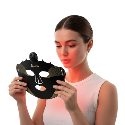 Wireless LED Light Therapy Mask | 7-Color Light Therapy For Wrinkles, Acne & Dullness - GlowLife
