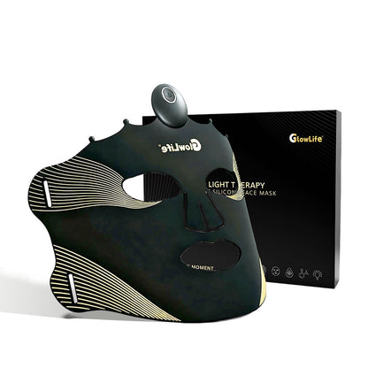 Wireless LED Light Therapy Mask | 7-Color Light Therapy For Wrinkles, Acne & Dullness - GlowLife