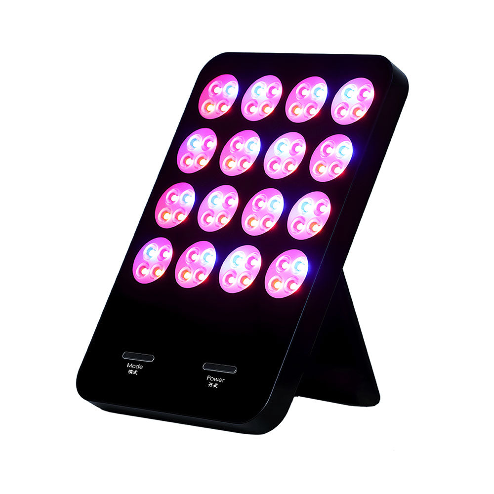 LED Light Therapy Panel - 3 Color Light Therapy for Anti-Aging, Acne & Brightening -GlowLife