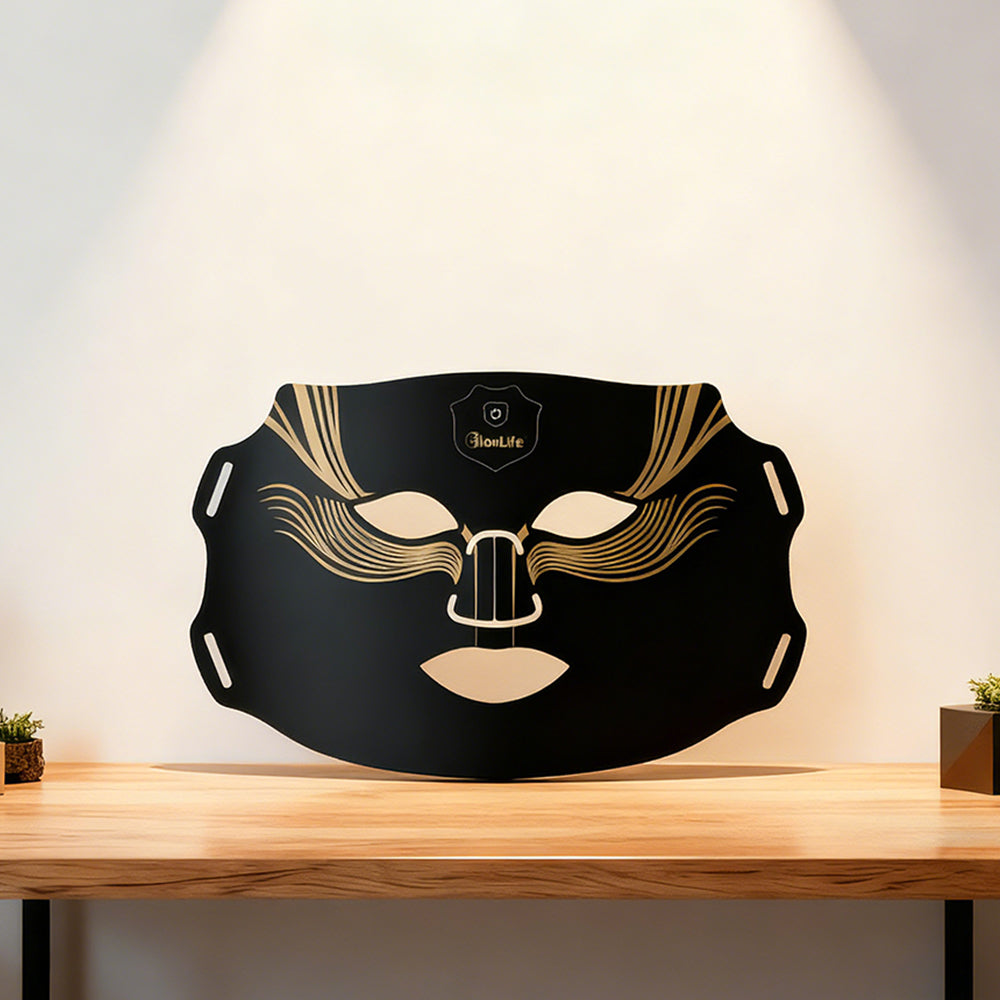 LED Light Therapy Mask | 7-Color Light Therapy For Wrinkles, Acne & Dullness - GlowLife